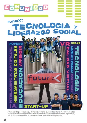 Página 10, Tecnología y liderazgo social