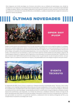 Página 11, Últimas novedades